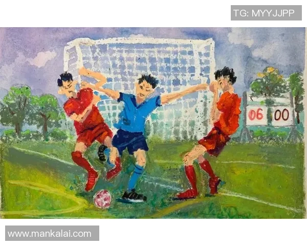 用油画棒描绘足球明星的艺术魅力与激情瞬间